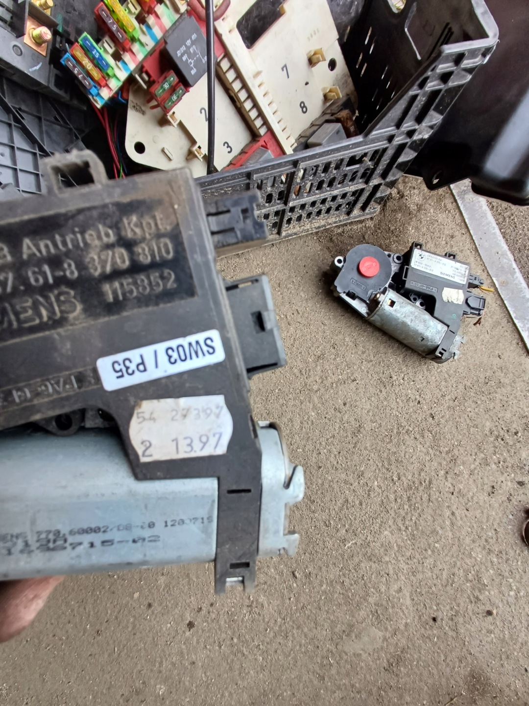BMW E39 Motor Schiebedach 8370810
