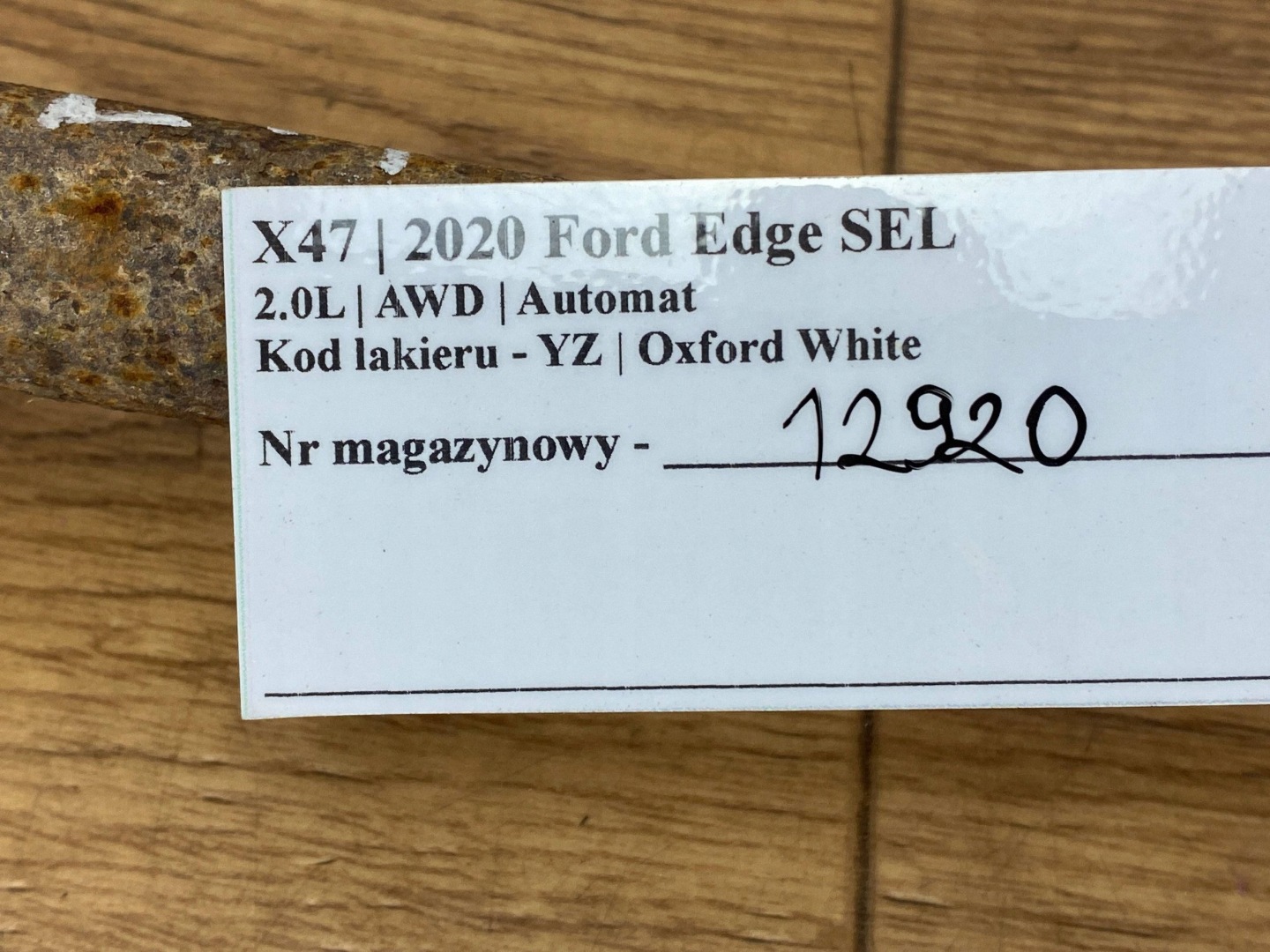 semi-axis rear left Ford Edge II Lift 2019+