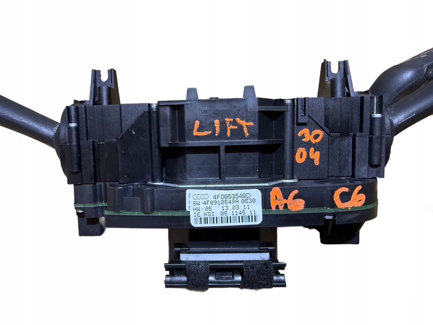 AUDI A6 C6 LIFT AVANT DEVIO LUCI DEVIO DEVIO LUCI TERGICRISTALLO TERGI MANETKA 4F0953549D