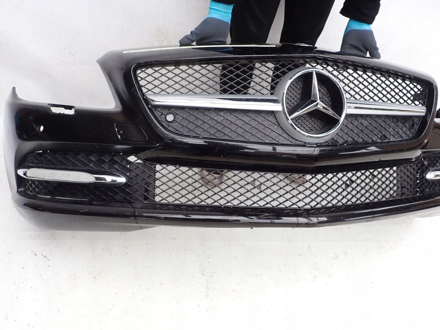MERCEDES SLK W172 R172 11- bumper front front SPR PDC