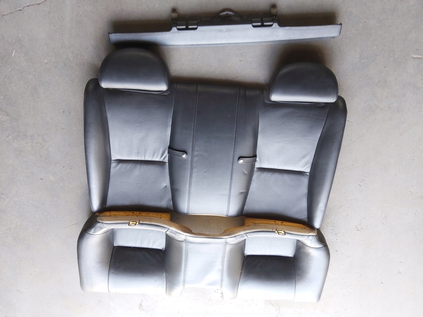 Sitz heck hinten schwarze LEXUS SC II