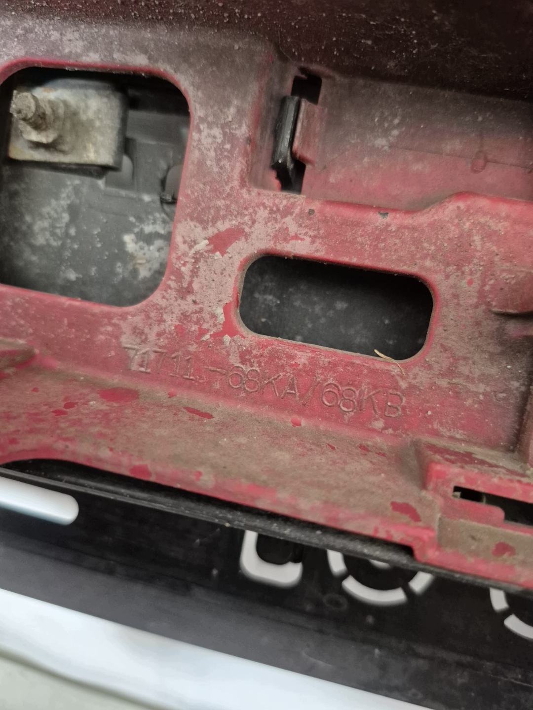 NISSAN PIXO 08- bumper front front 71711-68KA LAK.ZQT