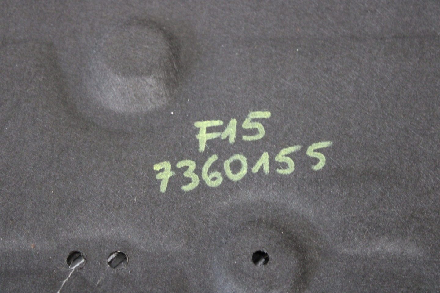 cover cover below engine 7360155 BMW X5 F15