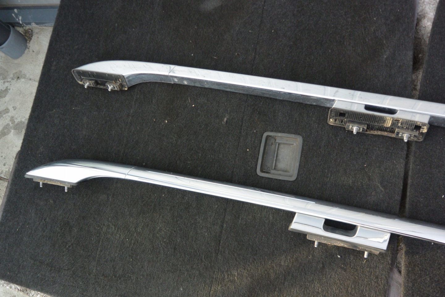 DACHRELING DACH LINKS CHROM MERCEDES GL X164 LIFT