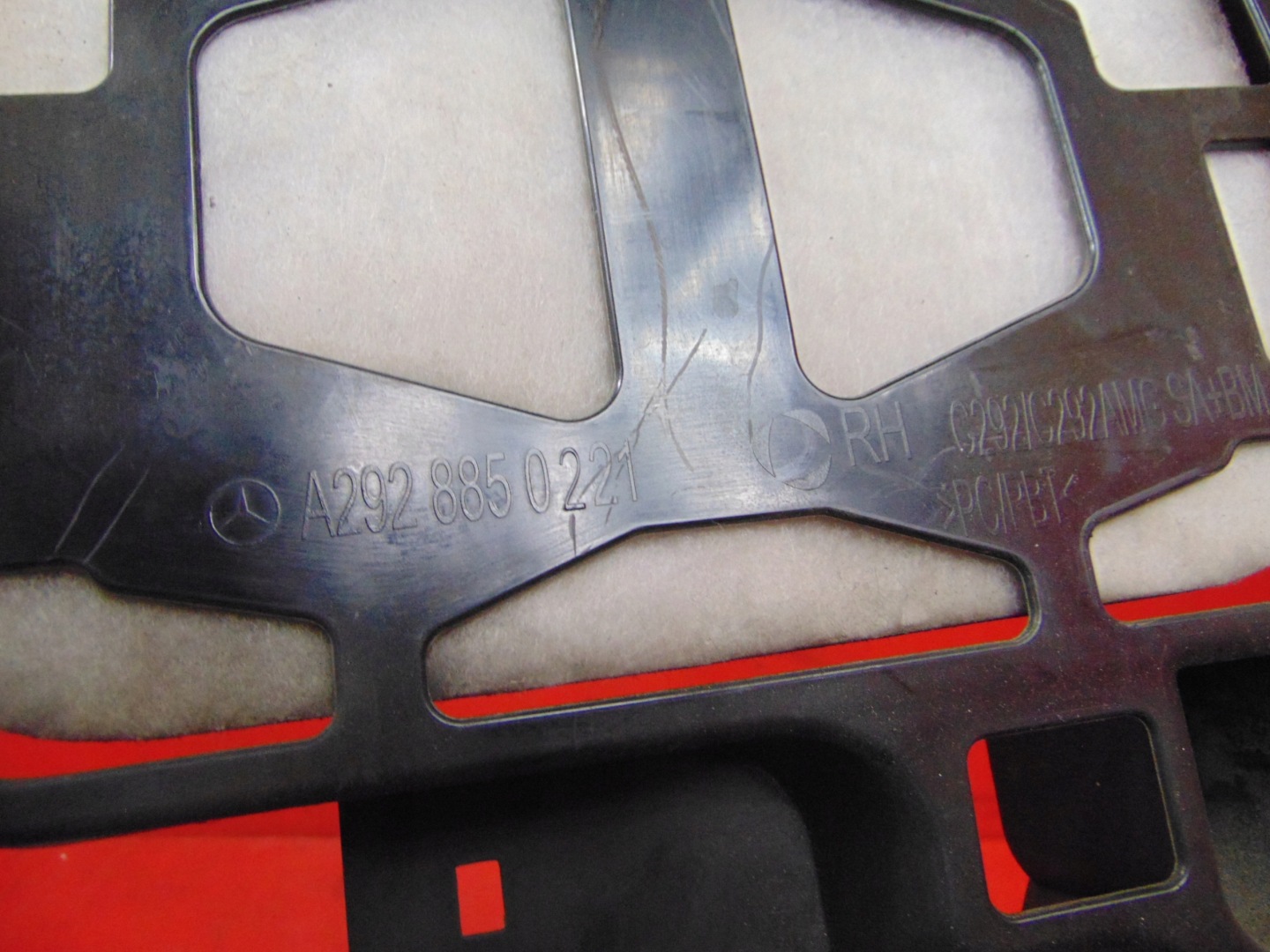 MERCEDES GLE W166 C292 bumper bracket right rear part