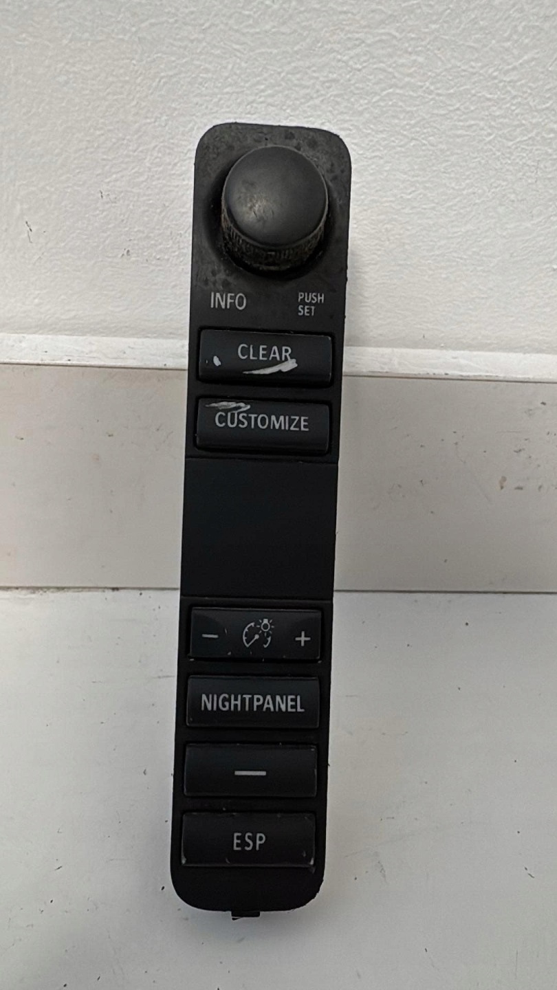 PANEL prekidači ESP TEMPOMAT SAAB 93 9-3 2002-2007 12792588 NIGHTPANEL