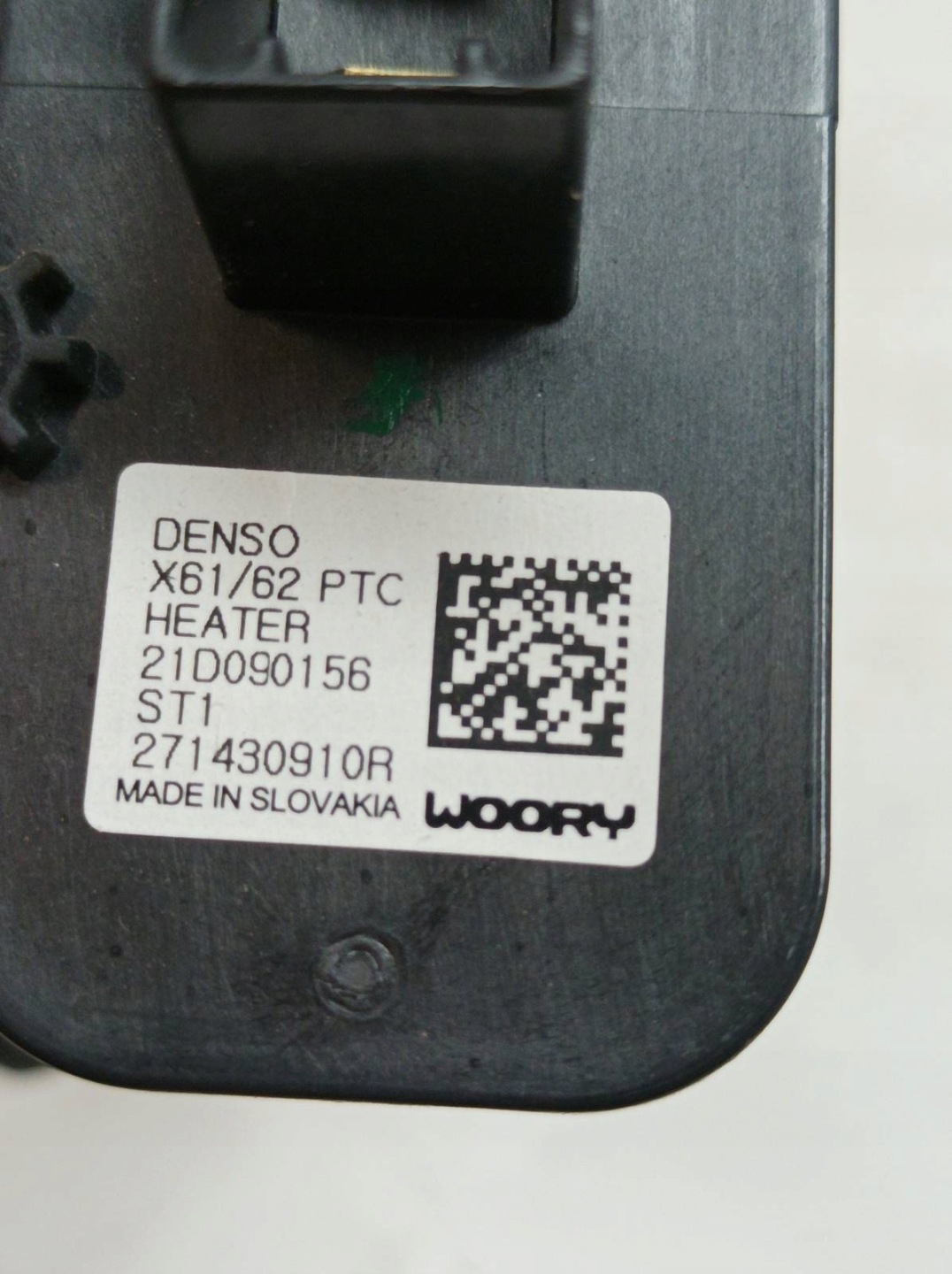 heater electrical 271430910R Opel Movano II (2010- )