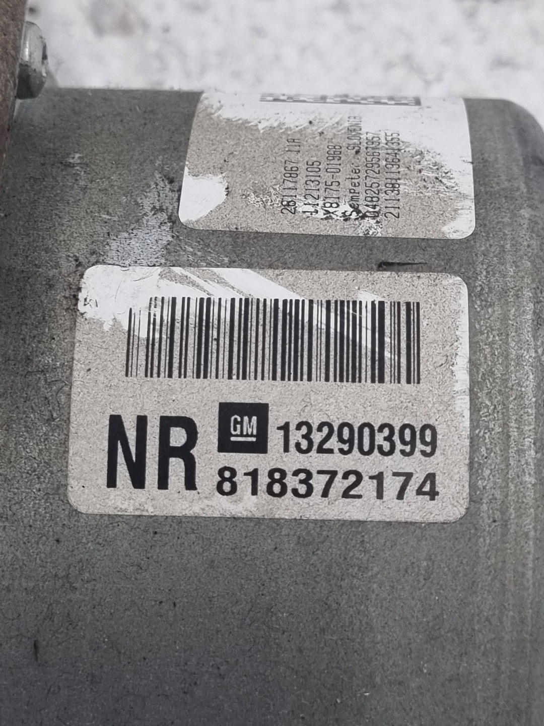 control electrics steering wheel rod Opel Corsa D 13290399 SPRAWNE