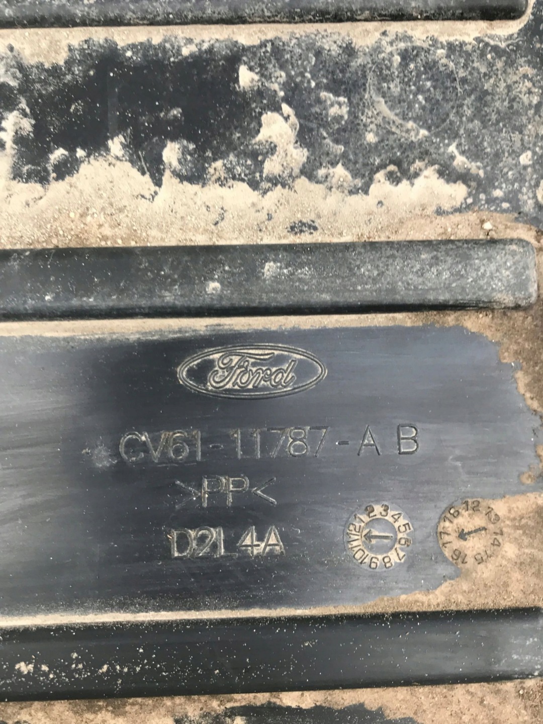 cover chassis FORD KUGA MK2 CV61-11787-AB