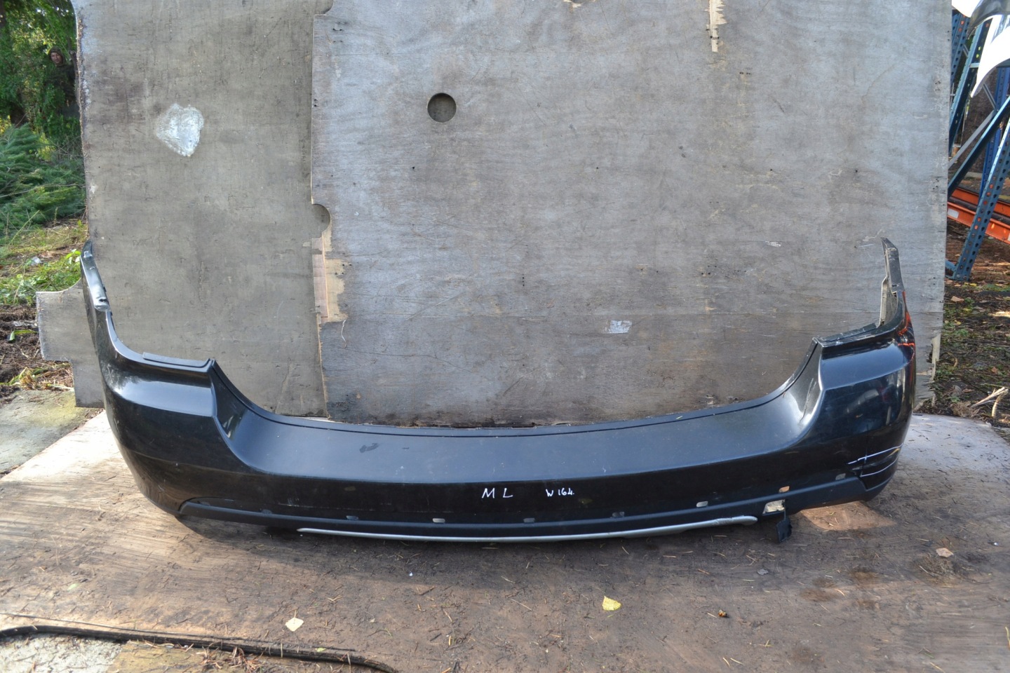 MERCEDES ML II 2 W164 05-08 bumper rear part rear