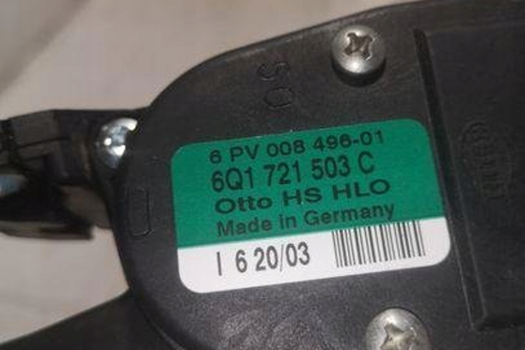potentiometer accelerator pedal VW 6Q1721503C VW