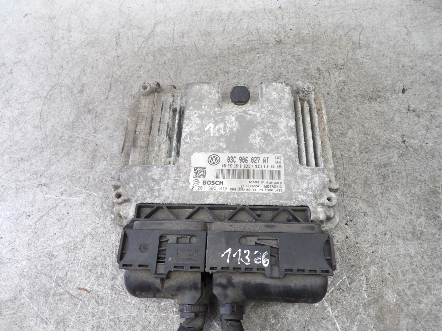 VW Golf VI 1,4 computer control unit