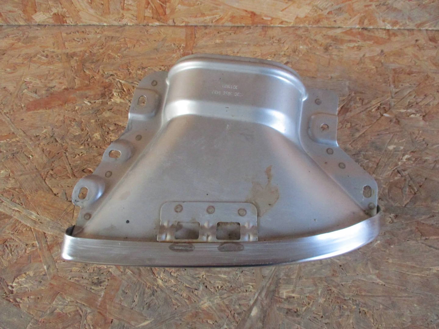 MERCEDES S KLASA W223 pipe end TLUMIKA right