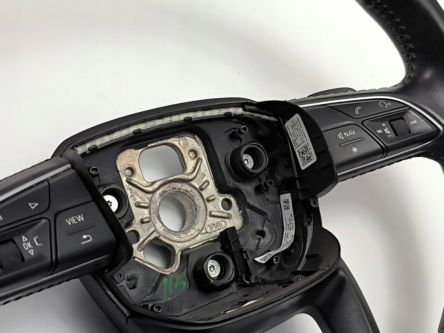 steering wheel, 4M0419689 AUDI A4 B9 S-LINE
