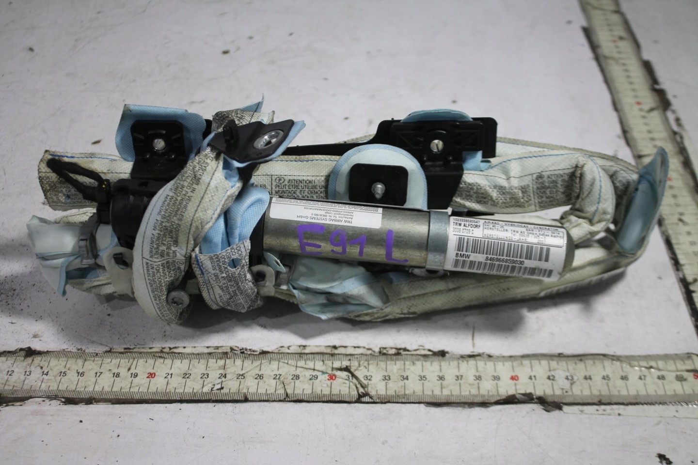 AIRBAG DACHVORHANG AIRBAG LINKS BMW 3 E91 04-08