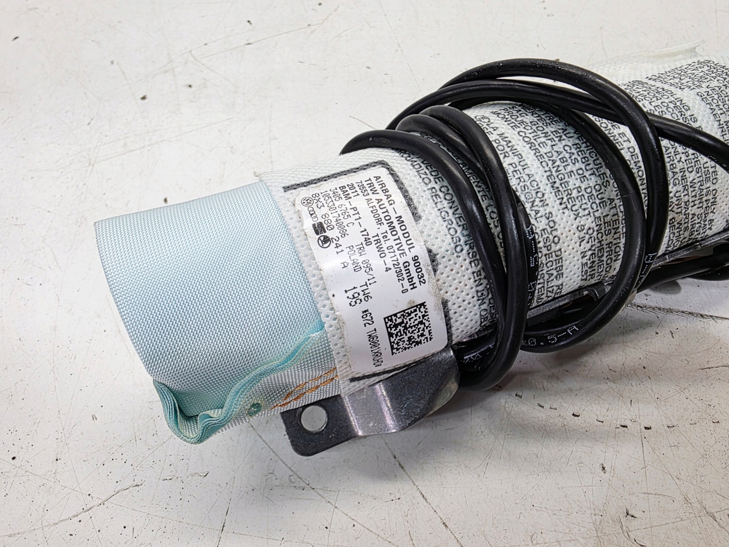 seat airbag left front AUDI A1 8X 8X3880241A