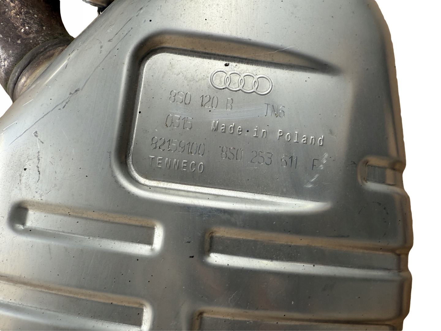AUDI TT TTS 8S Échappement TLUMIK 8S0253611F