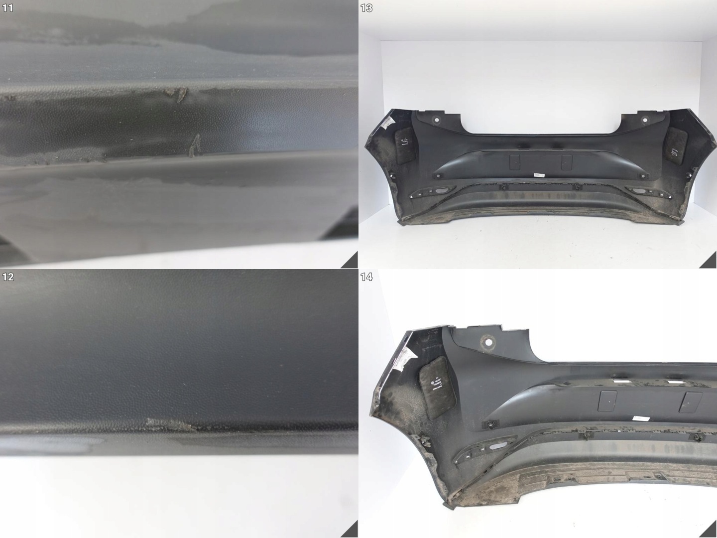 VW ID3 ID.3 10A 19-26 bumper BUMPER diffuser SPOILER rear part (6xPDC)