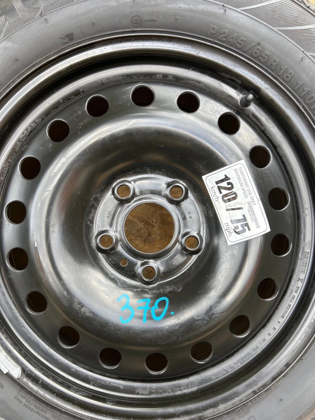 wheel spare spare Jeep Grand Cherokee Wk2 Lift Dodge Durango 5x127 24