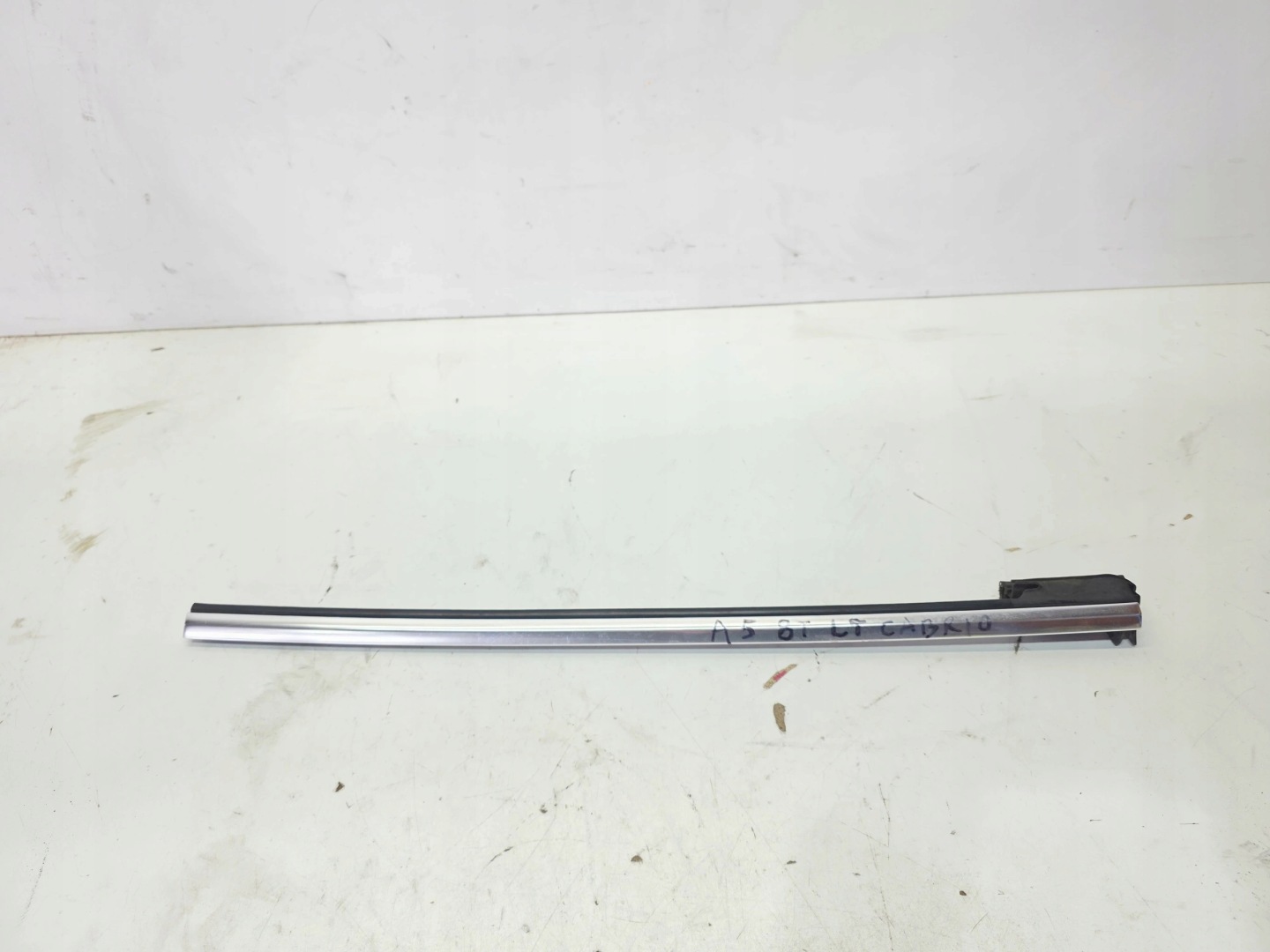 moulding CHROM left rear part AUDI A5 8F CABRIO 8F0853763D