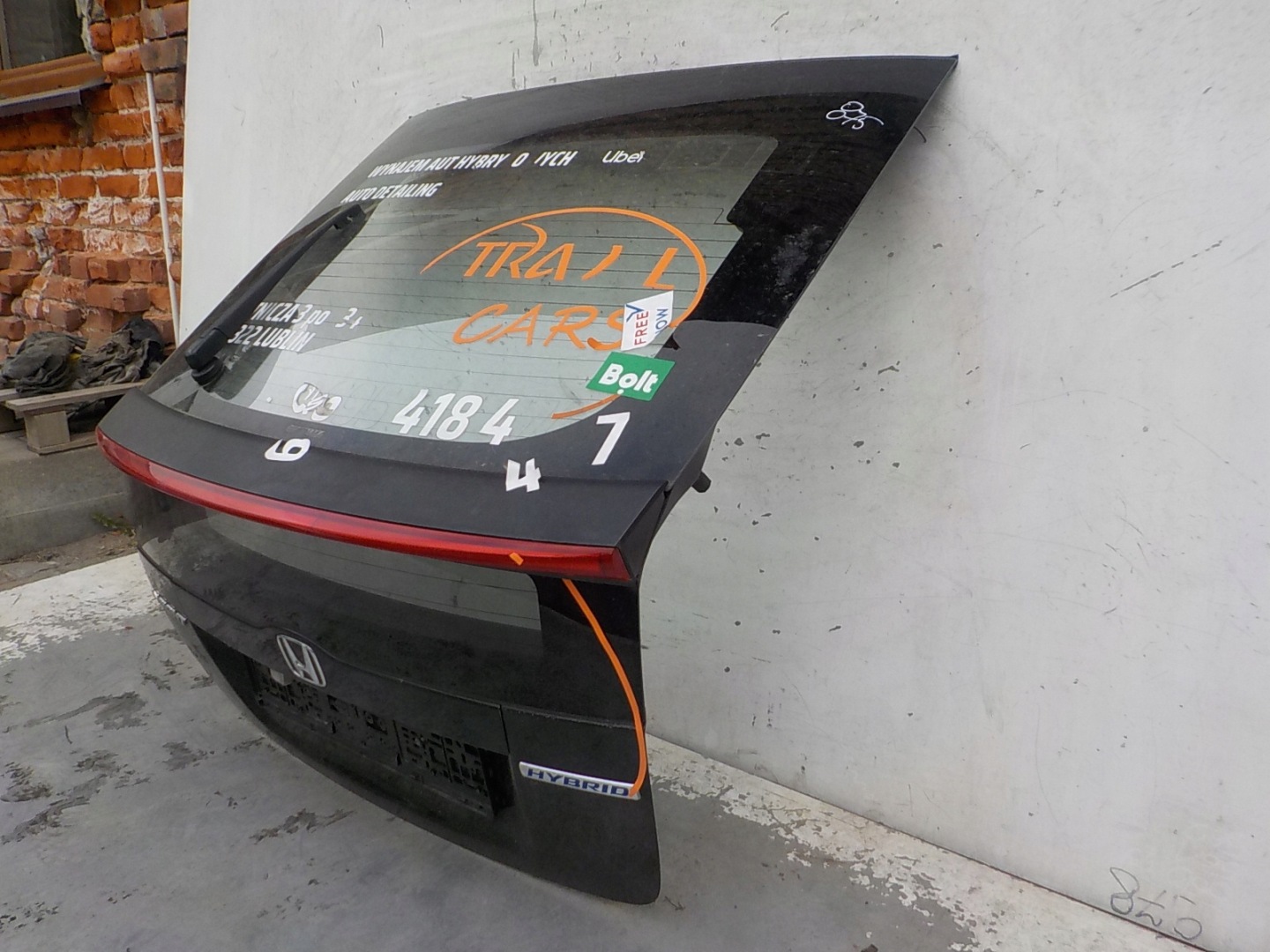 875 HONDA INSIGHT II boot door rear HB 5D