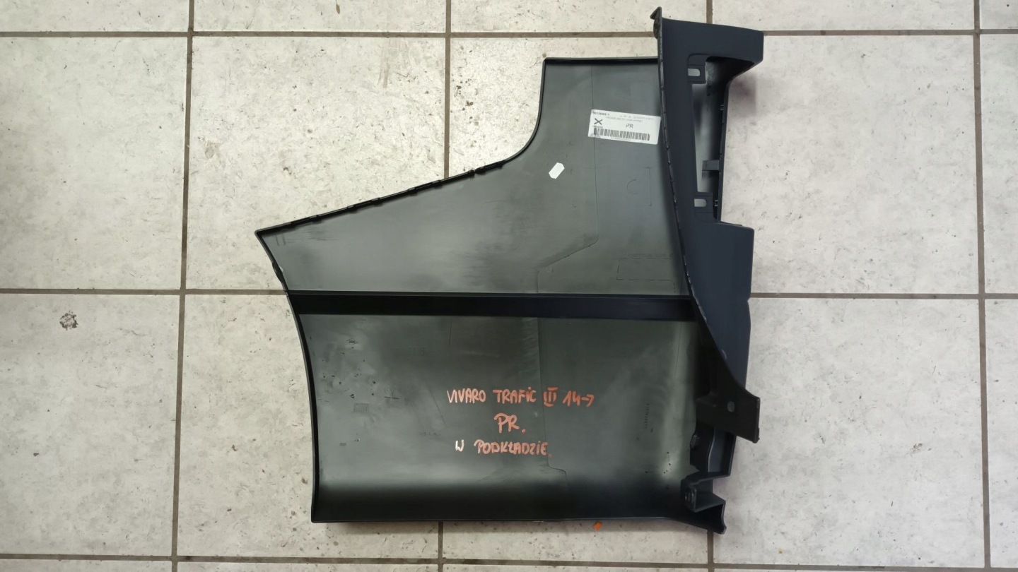 bumper rear corner RENAULT TRAFIC III 14R->