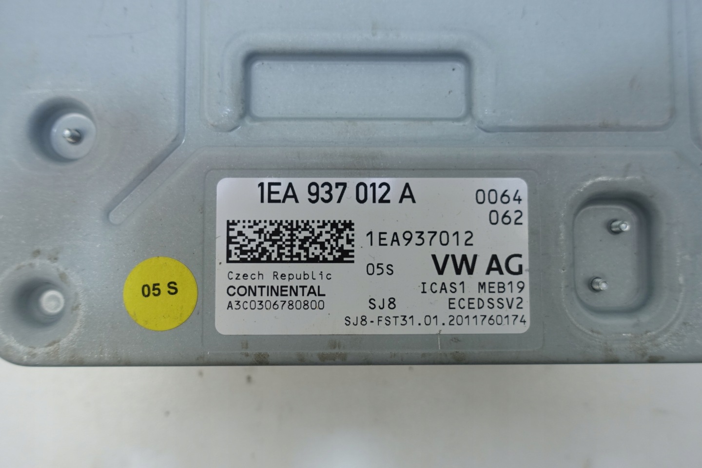 Unité commande confort GATEWAY VW ID3 ID.3 1EA937012A