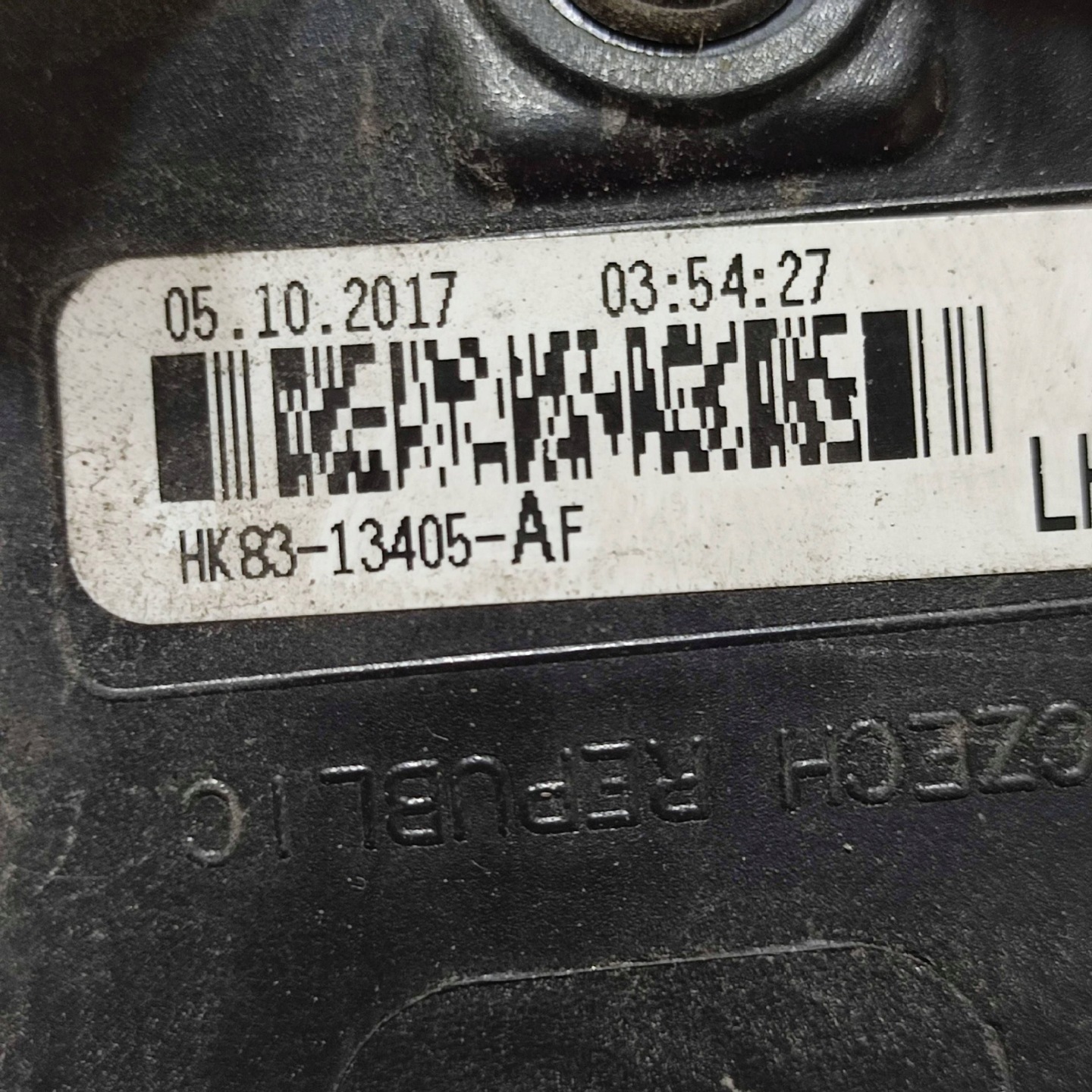 light rear rear part side left Jaguar F-Pace HK8313405AF