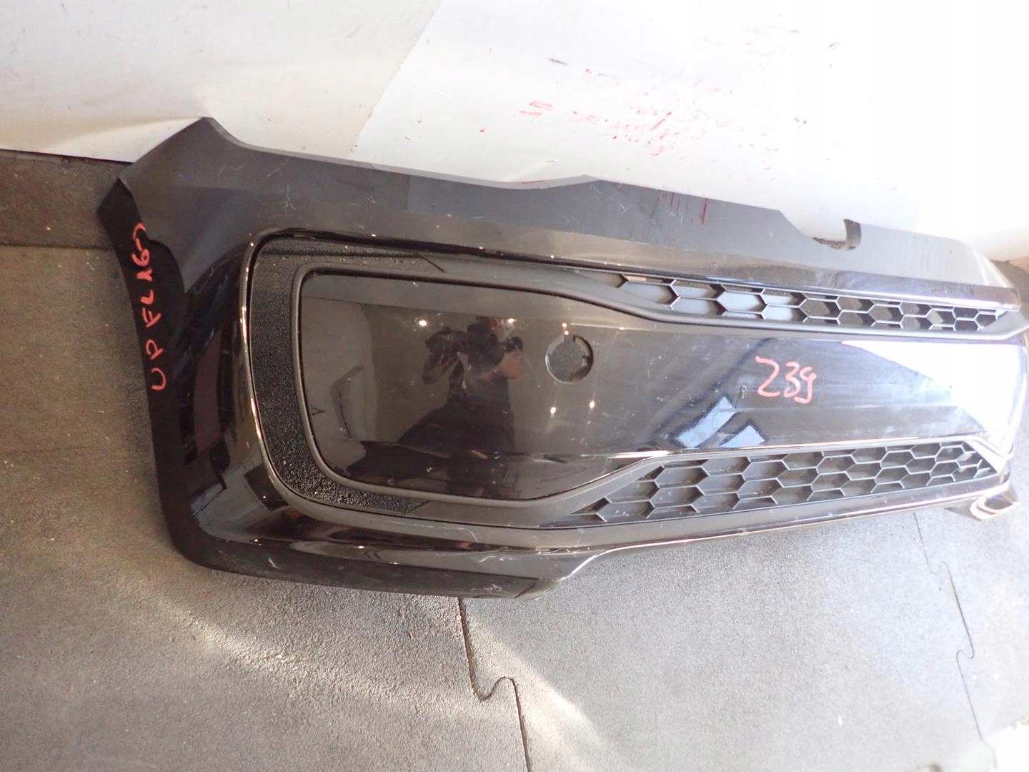 bumper front front VW E-UP LIFT 2016- ELEKTRYK 1S0807221F
