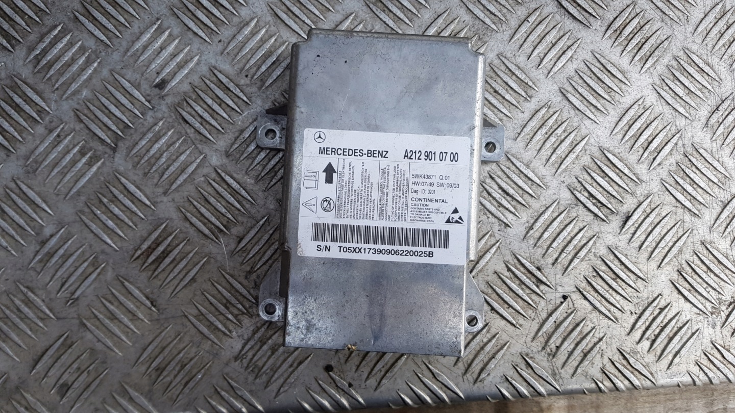 MERCEDES W212 modulo airbag SENSOR airbag A2129010700