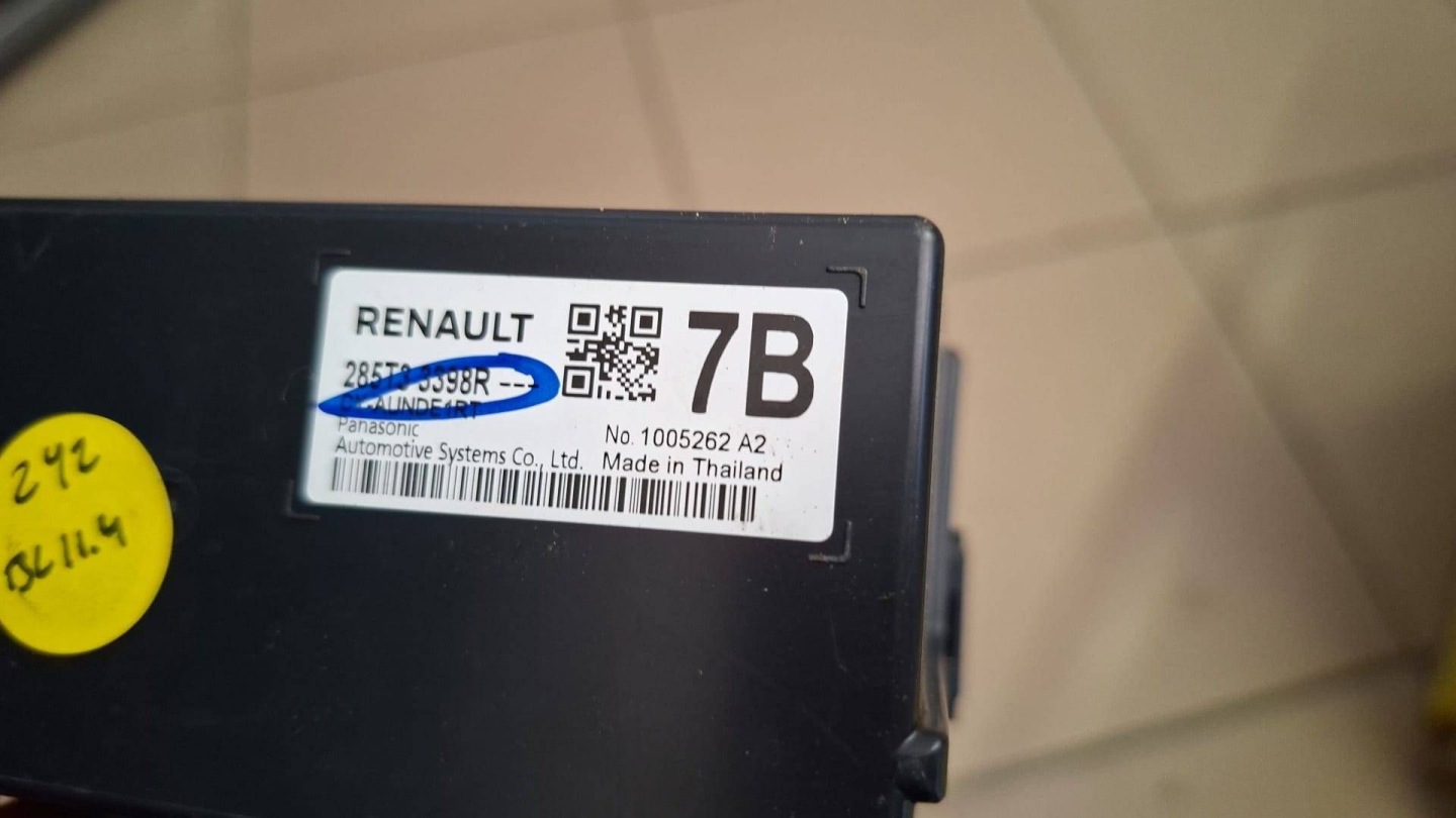modulo Centralina Renault Rafale 285T33398R