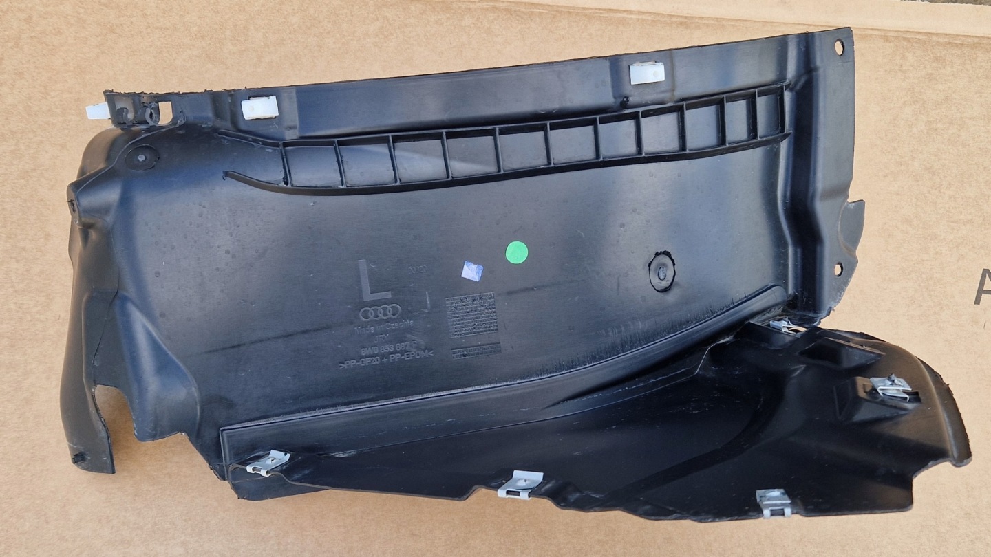 mudguard AUDI A4 B9 LIFT left 8W0853887P original as new