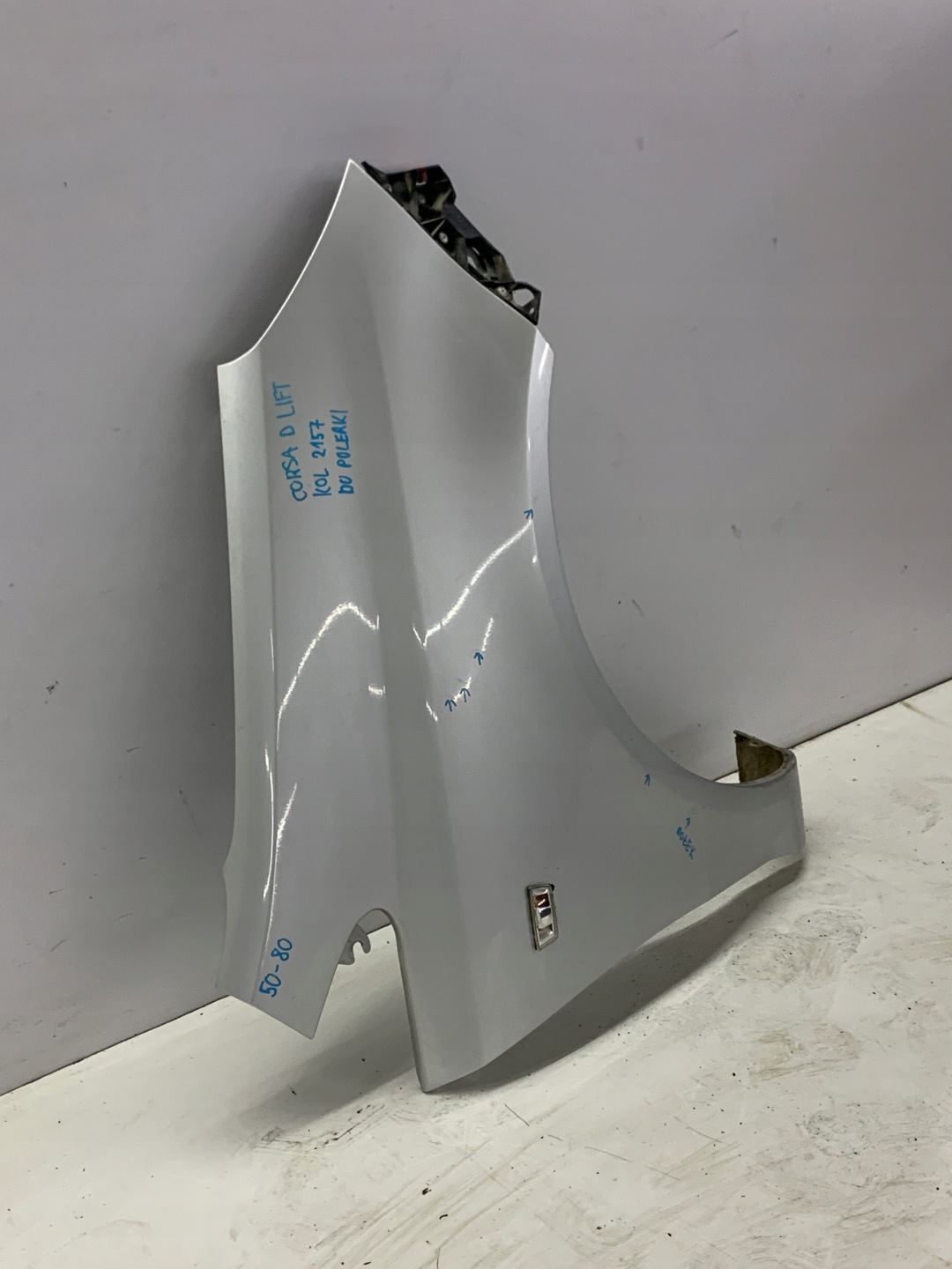 fender right front right front OPEL CORSA D LIFT (2011-2014) colour Z157