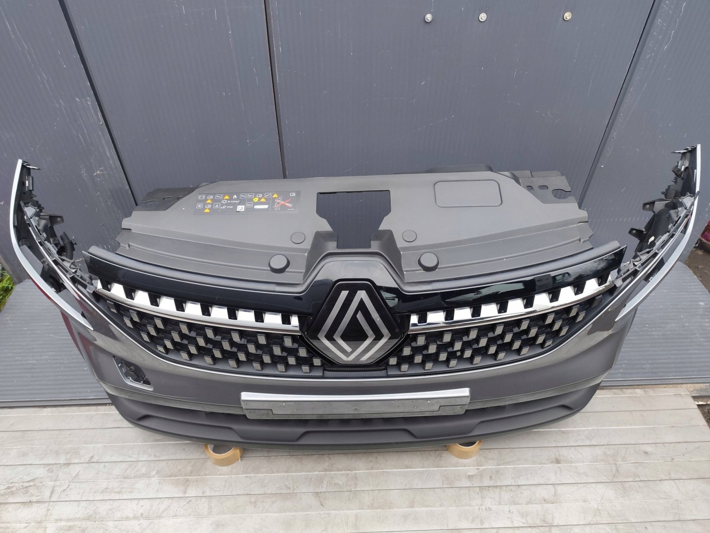 RENAULT AUSTRAL bumper front 6xPDC KAMERA complete DEMONTAZ