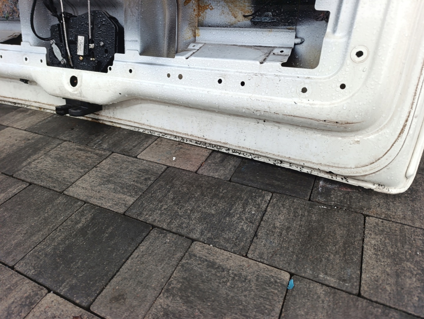 trunk door cover boot rear part VW T5 T5 LIFT biala