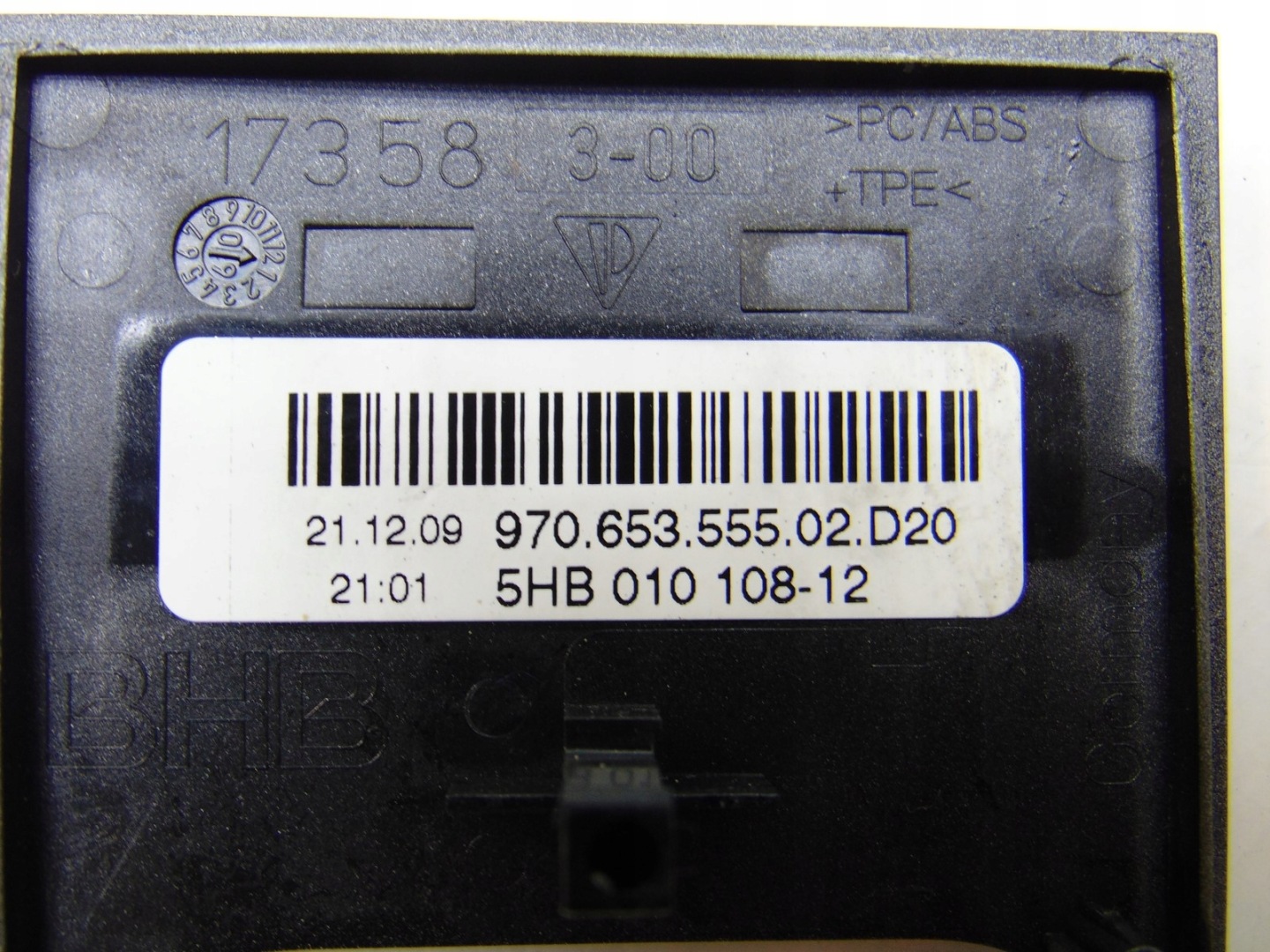 Copri TUNELU PORSCHE PANAMERA 970 97065355502