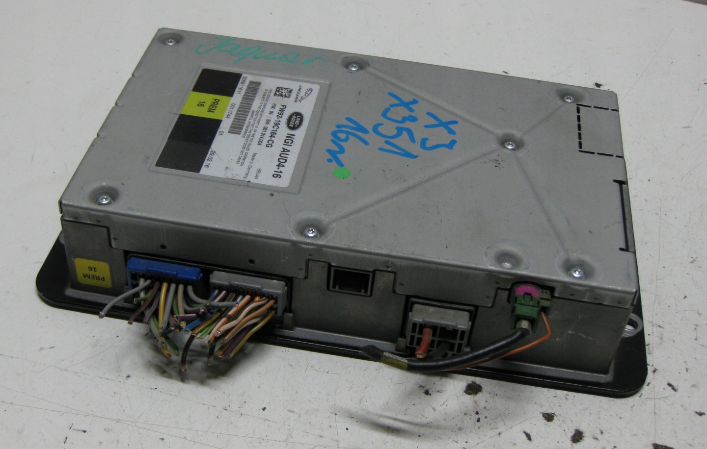 JAGUAR XJ X351 FL 16R module amplifier FW93-19C164-CG