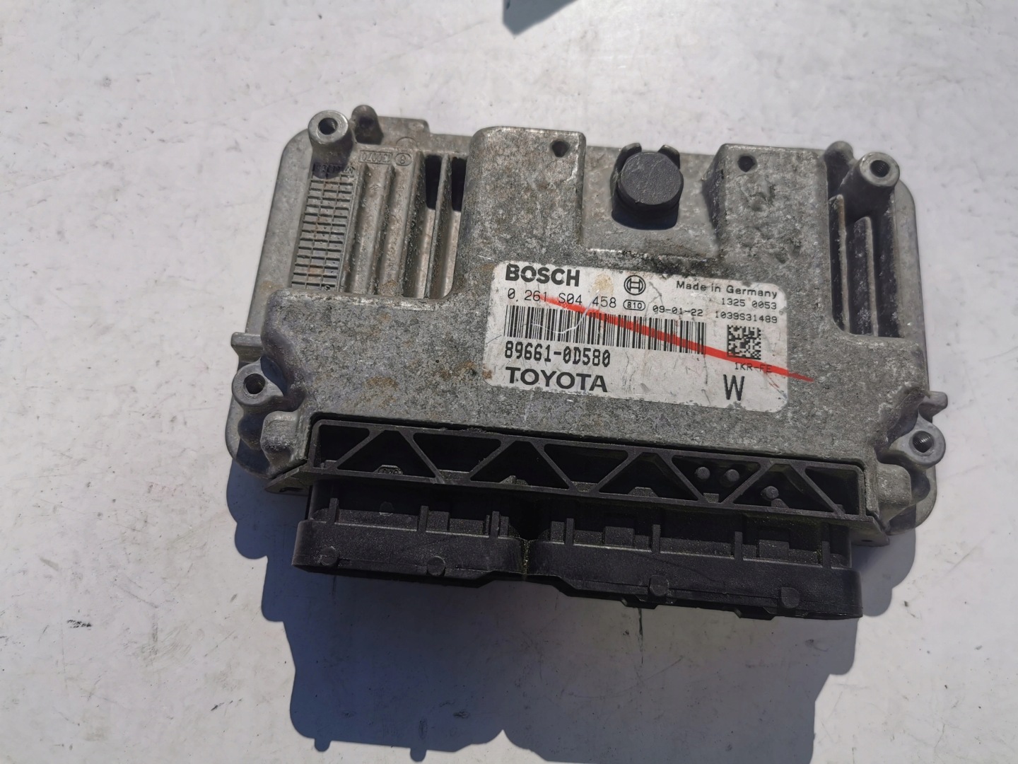 TOYOTA YARIS 1.0B 89661-0D580 0261S04458 Computer