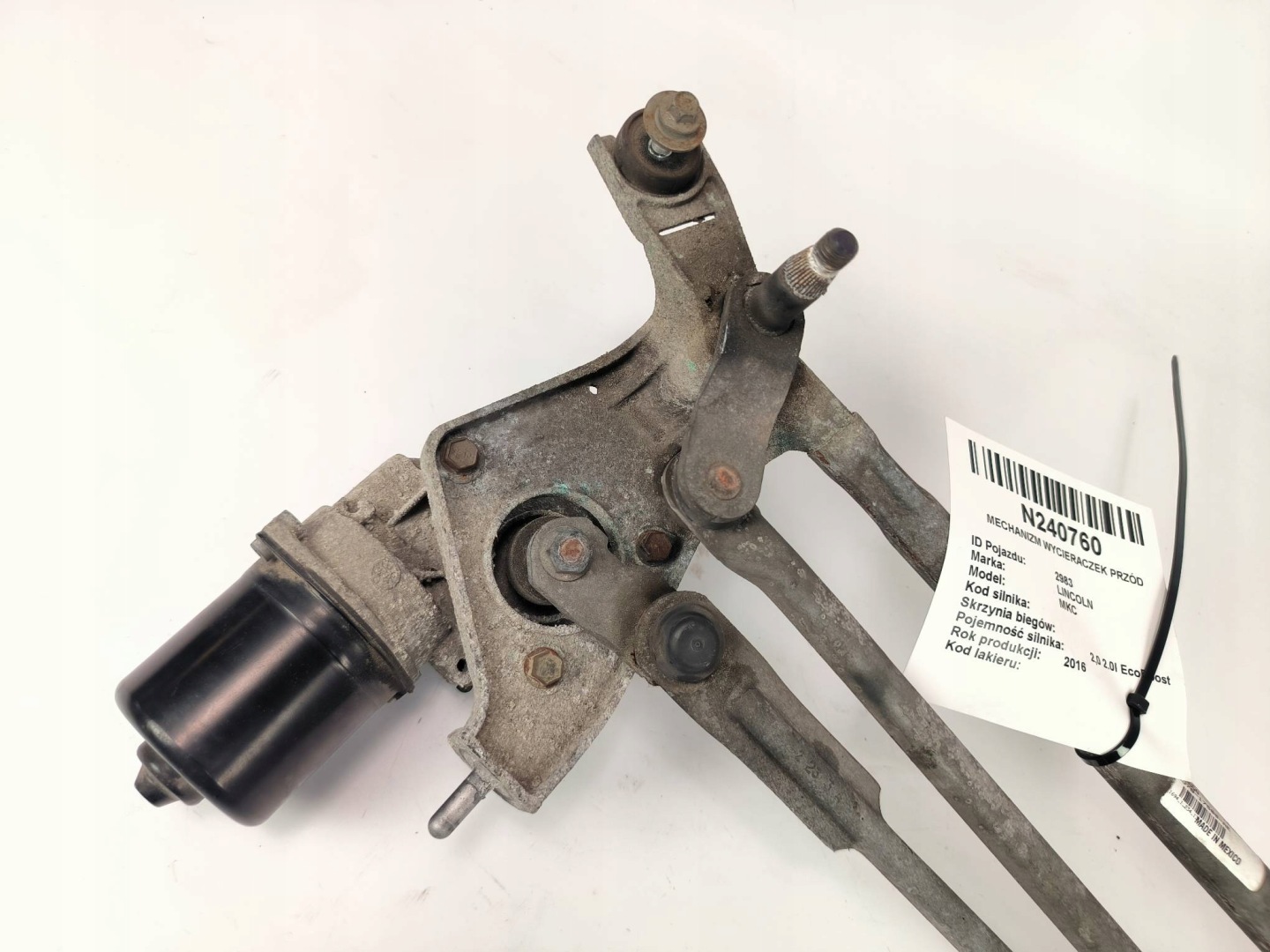 wiper mechanism front EU EJ7B-17500-AE LINCOLN MKC