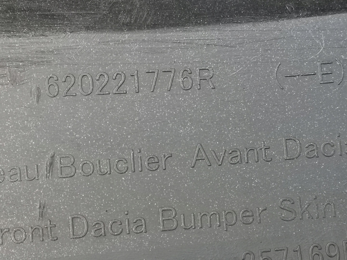 Dacia Duster II 2 18- bumper front front 620221776r