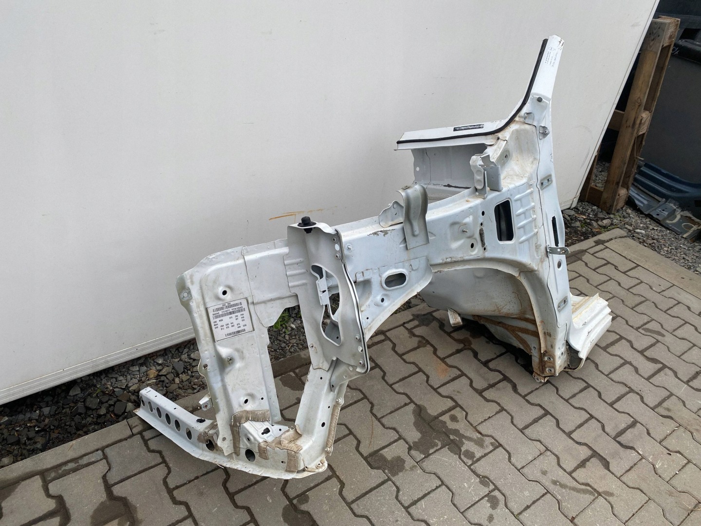 longherone anteriore sinistra quarto longherone GMC Sierra V Chevrolet Silverado 2019+