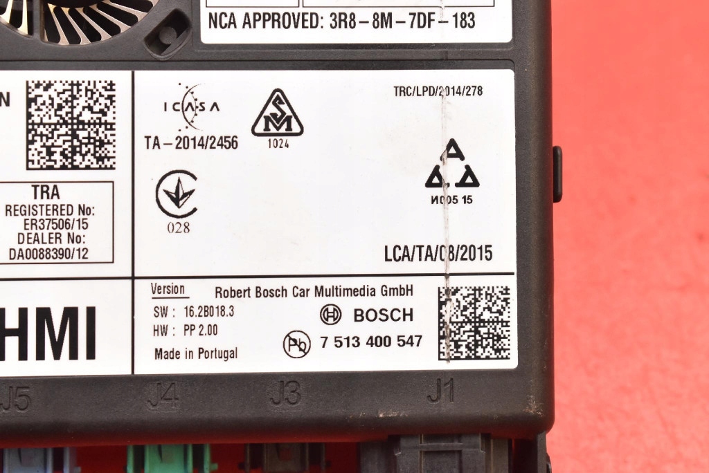 control unit module navigation devices 84156702 OPEL ASTRA 5 V K 15-20