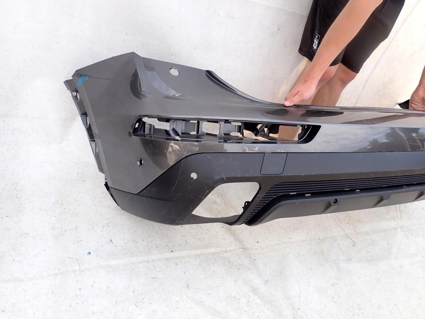 DS7 DS 7 CROSSBACK 17-> bumper rear part rear PDC