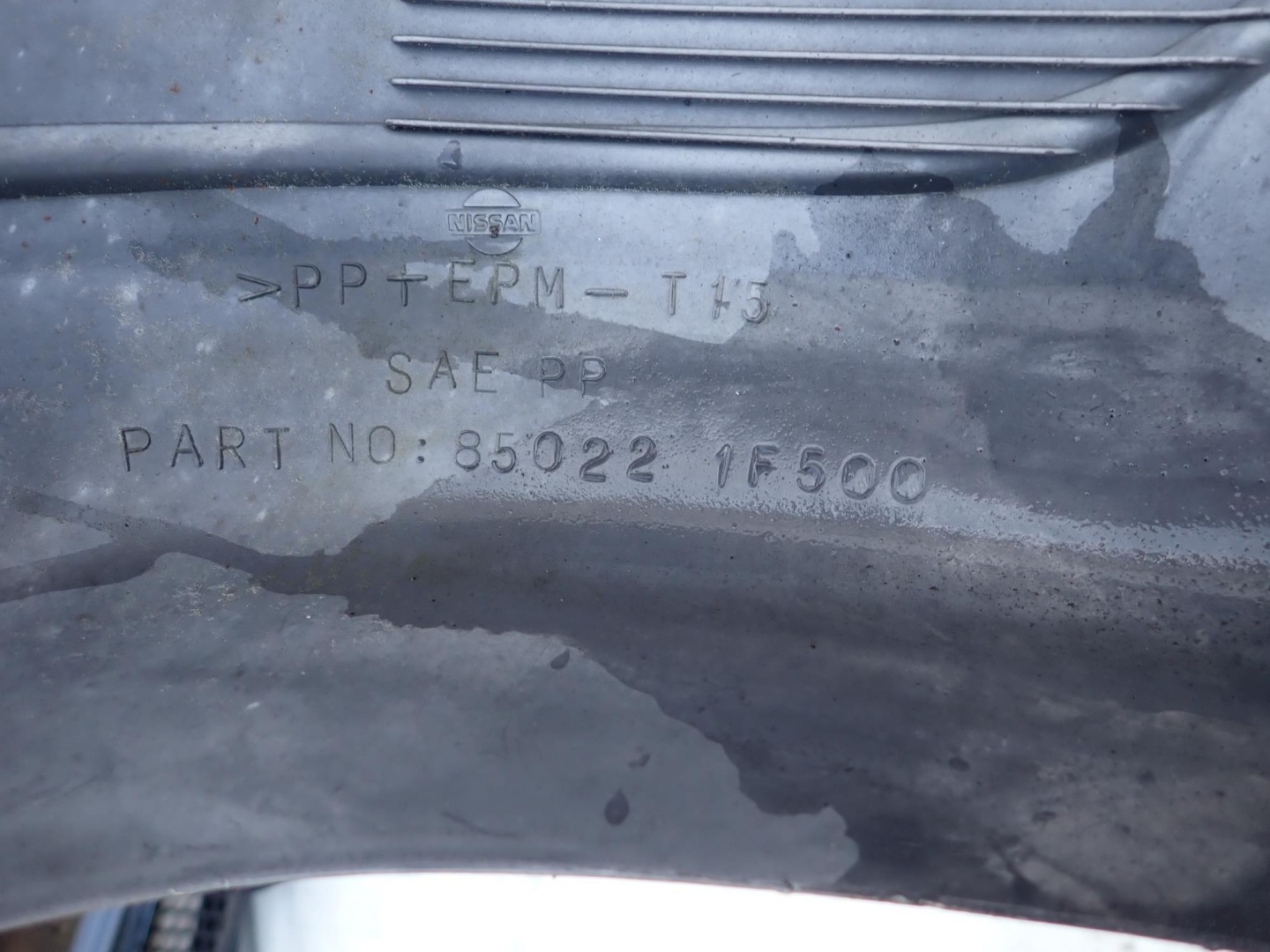NISSAN MICRA II 2 K11 LIFT 00-02 bumper rear part rear