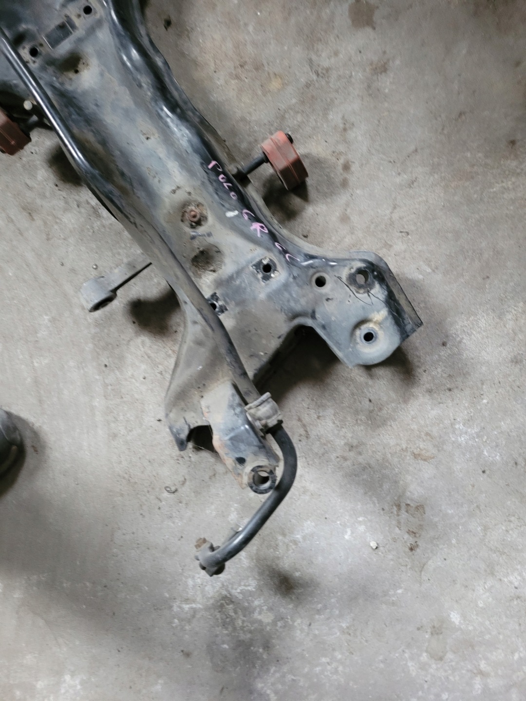 subframe axle beam TRAWERS VW POLO 6R without WAHACZY