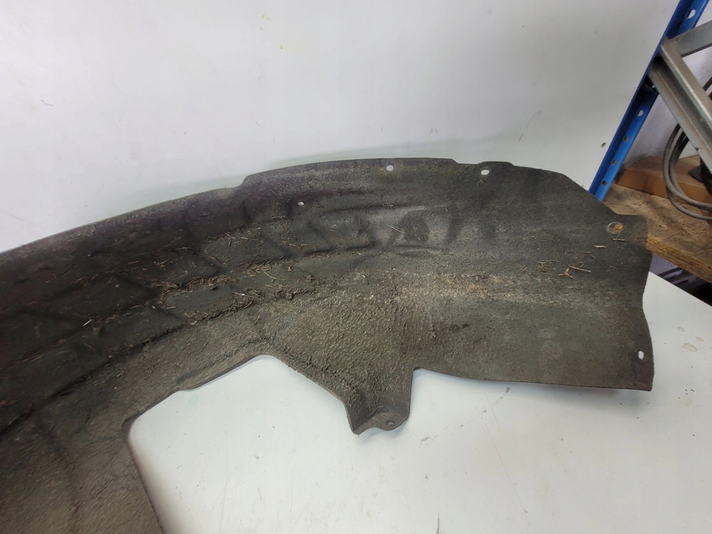 mudguard MATERIAOWE left rear part AUDI Q4 E-TRON 89A810171B