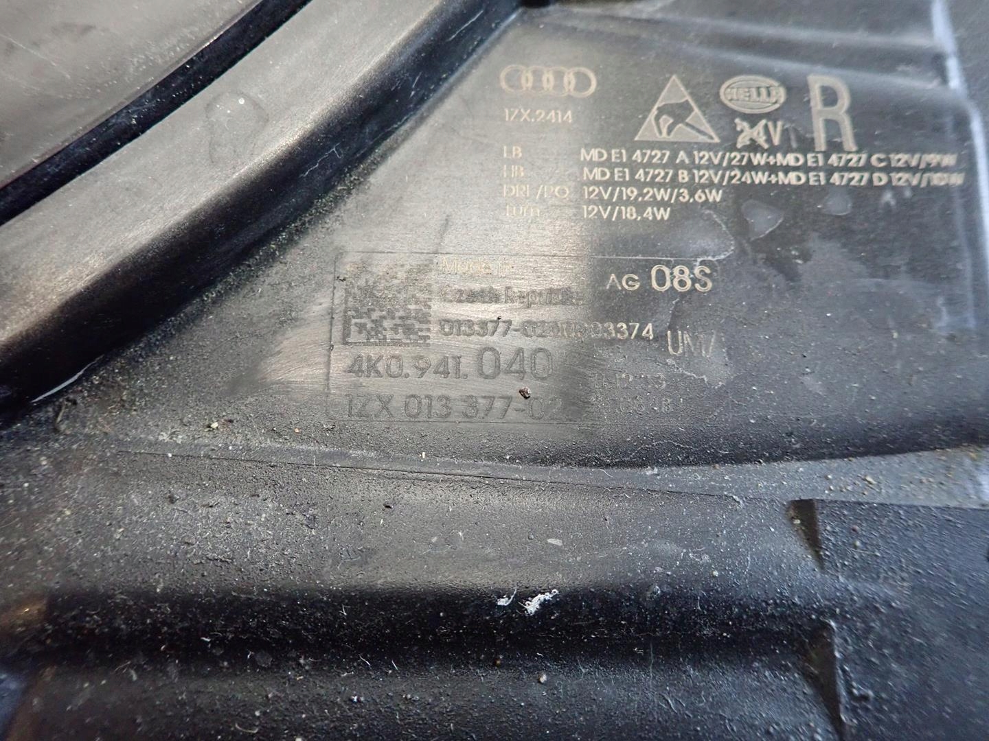 light front right AUDI A6 C8 2018- FULL LED 4K0941040