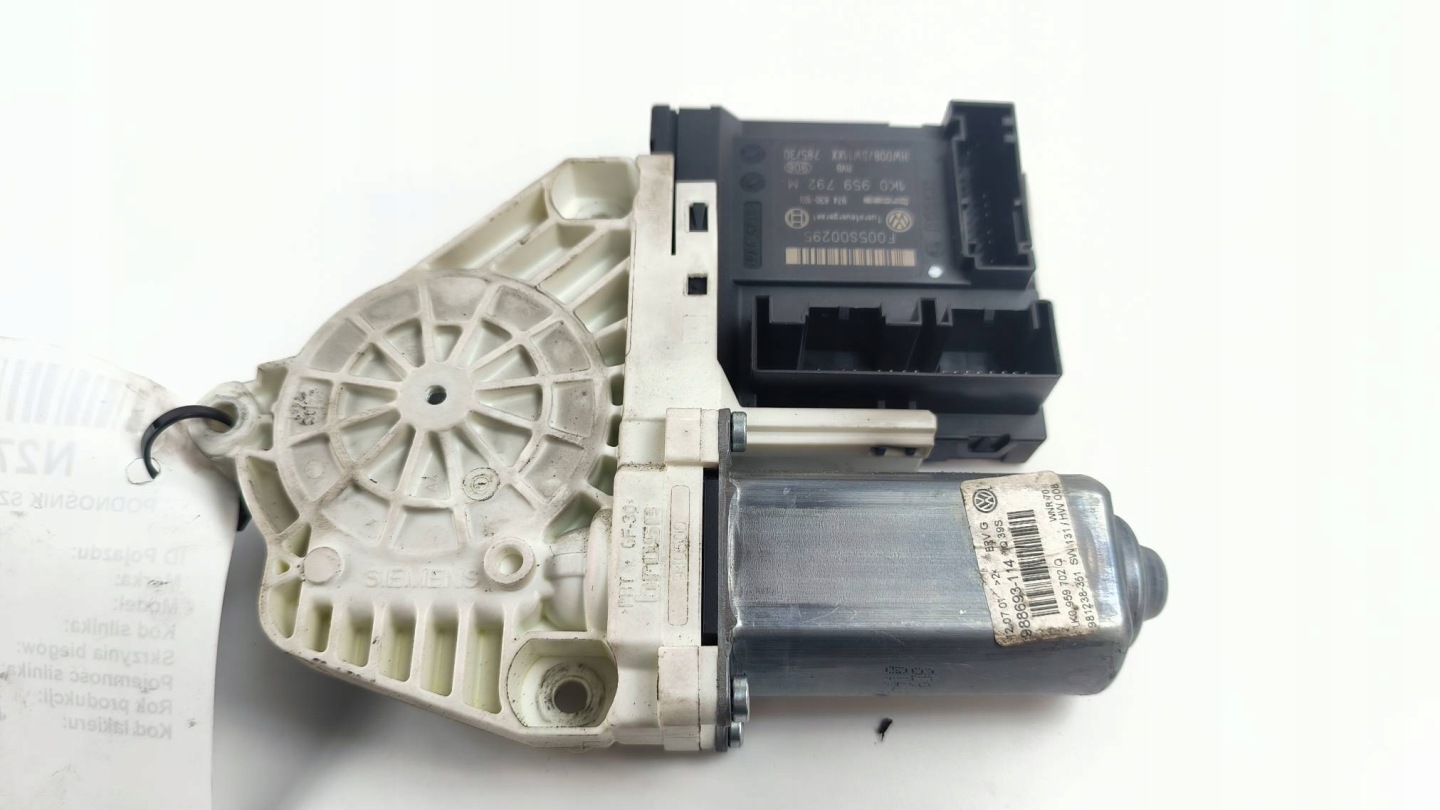 mini motor windows right front 1K0959792M VOLKSWAGEN PASSAT B6