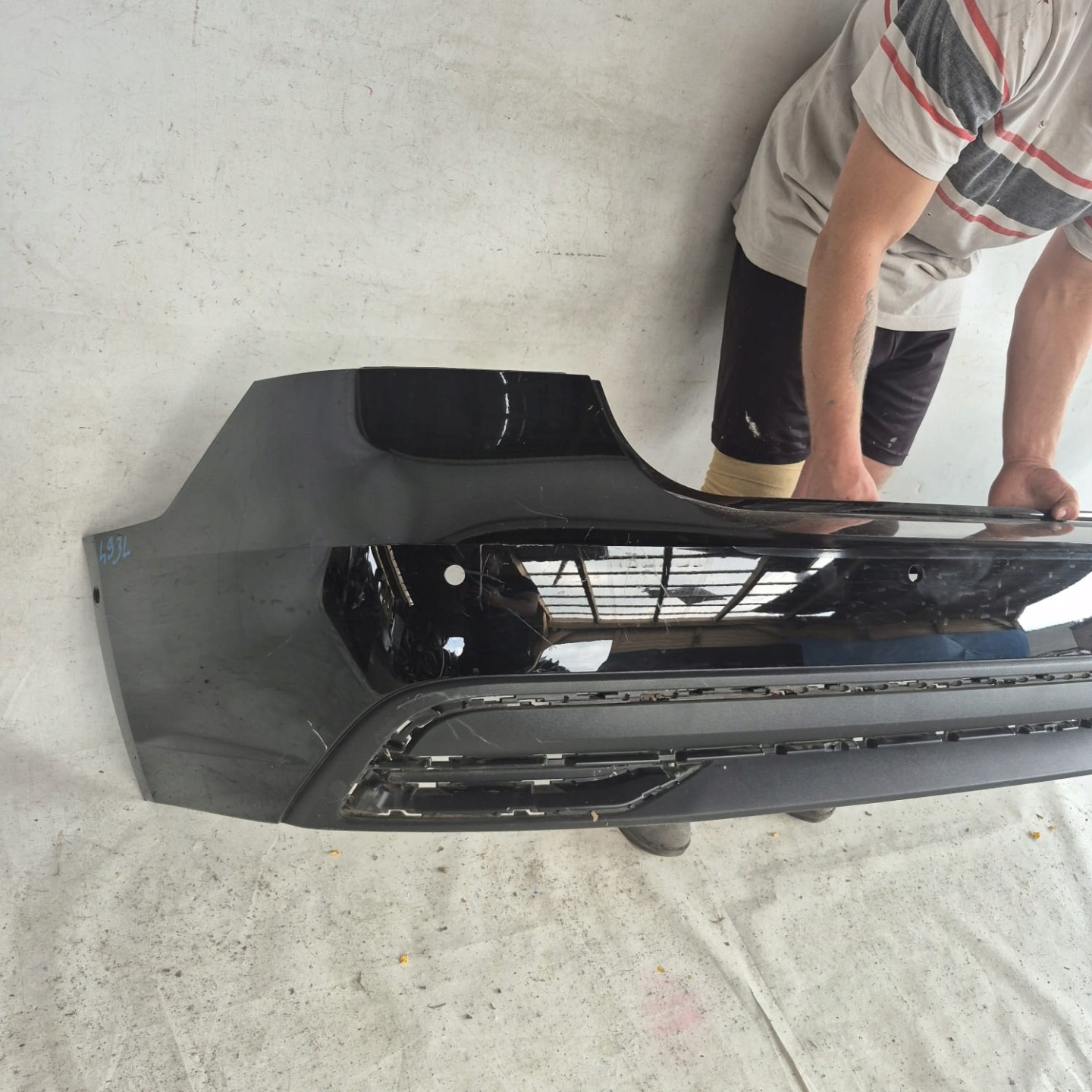 AUDI A7 II 2 C8 4K 18-25 bumper rear part rear PDC
