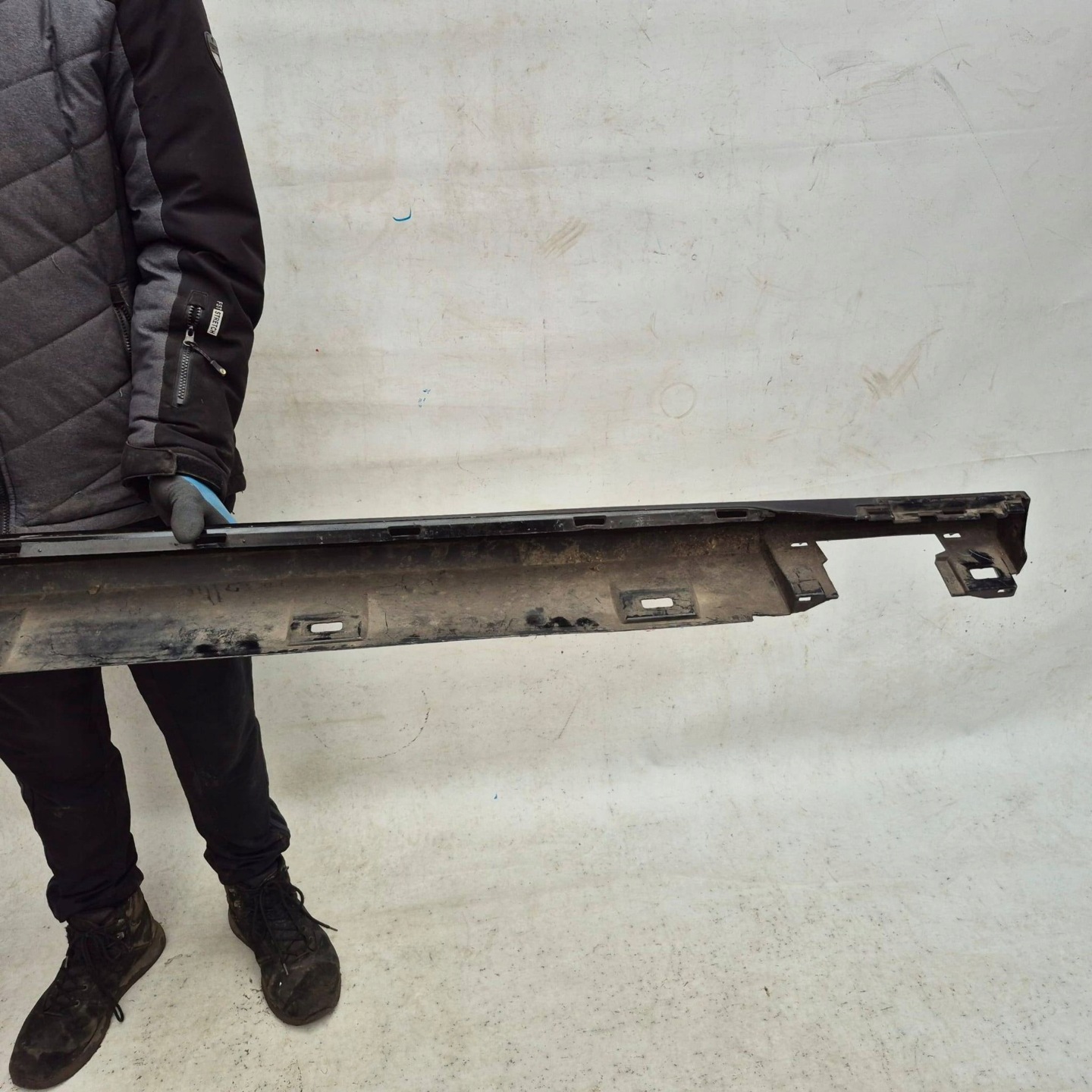 AUDI A6 C7 LIFT S-LINE 14-18 moulding threshold left